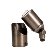 Load image into Gallery viewer, 50 Piece Pack of Blaze Up Lights in Classic Brass - Total Light Landscape Lighting Solutions