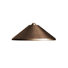 Load image into Gallery viewer, Total Light® Destin Brass Path Light- Cone Shade 18" Stem