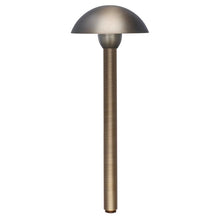 Load image into Gallery viewer, Total Light® Melbourne Dome Style Brass Path light with 18&quot; Stem
