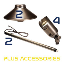 Load image into Gallery viewer, Total Light® Up Light and Path Light Combo #2 Complete Landscape Kit
