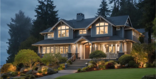 how to use risers in landscape lighting