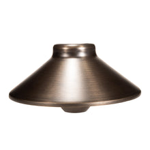Load image into Gallery viewer, Total Light Boca Brass Path Light- 6&quot; Shade 15&quot; Stem - Total Light Landscape Lighting Solutions

