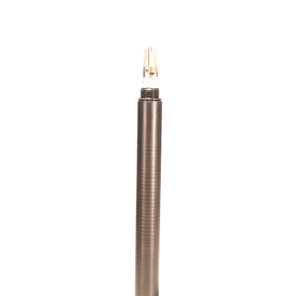 Total Light Boca Brass Path Light- 6" Shade 18" Stem - Total Light Landscape Lighting Solutions