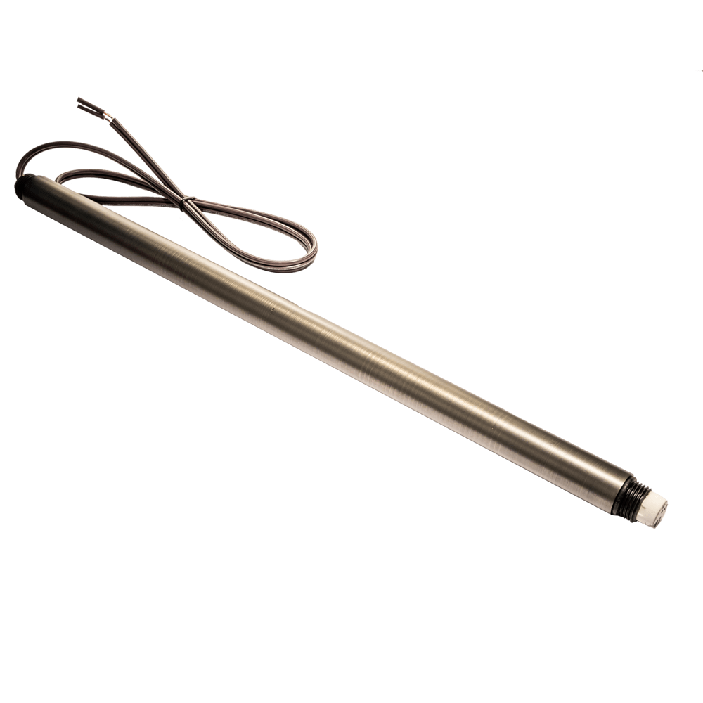 Boca path light 18-inch brass stem with lead wire