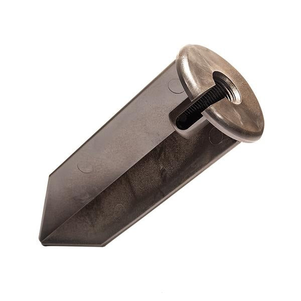 Large slotted ground stake for Old Faithful brass uplight