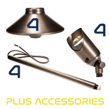 Load image into Gallery viewer, Total Light® Up Light and Path Light Combo #1 Complete Landscape Kit
